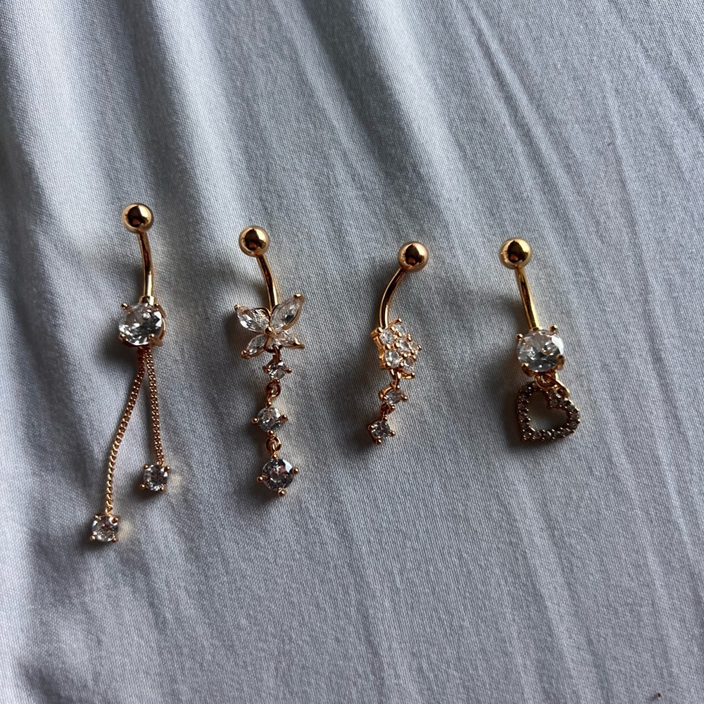 Elegant Gold and Silver Women's Jewelry Set